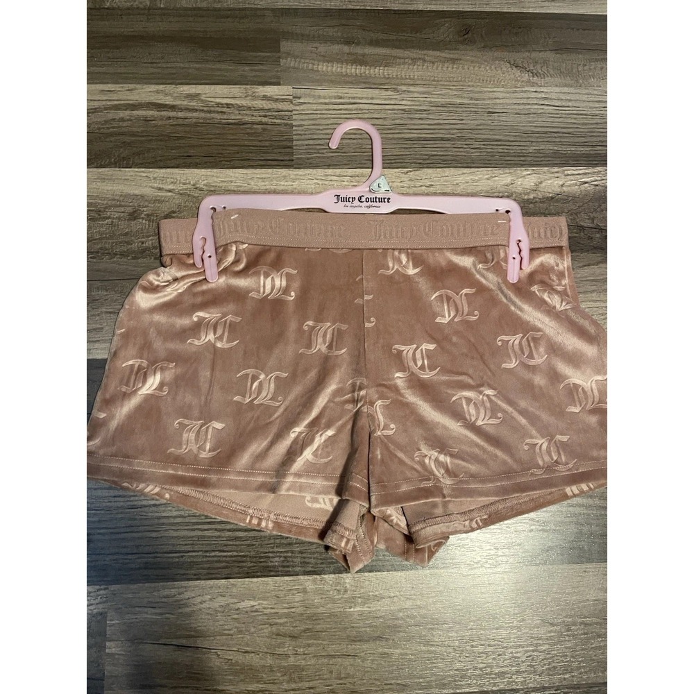 Juicy Couture Velour Sleep Boy Shorts Size L